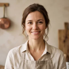 Liis, a café owner who uses klaru